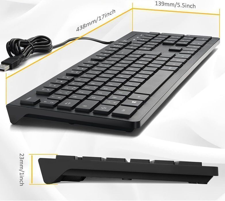Klawiatura Veilzor - Francuska Azerty Czarna