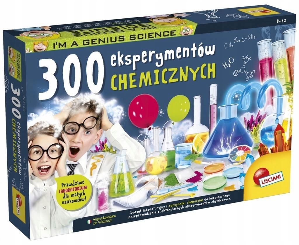 Mały Geniusz - 300 Eksperymentów Chemicznych