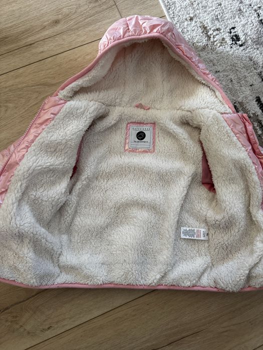 Kurteczka zimowa dla dziewczynki 80/86