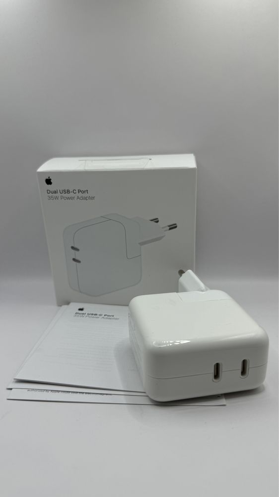 Zestaw Oryginalna Kostka 35 W+ Oryginalny Kabel Usb -C Usb -C 1 M