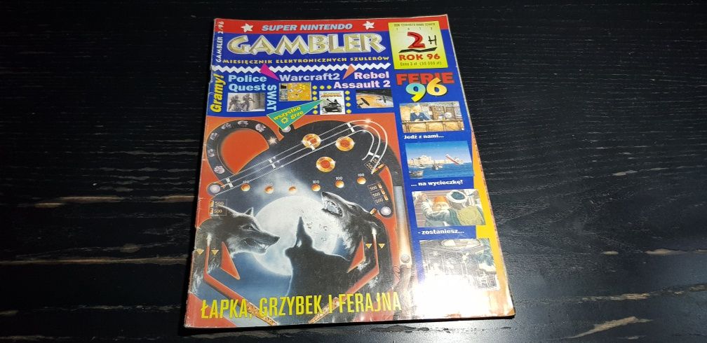 Czasopismo Gambler numer 2 rok 1996