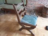 Krzesło dębowe nowe fotel