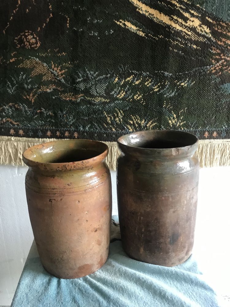Старая глиненая посуда