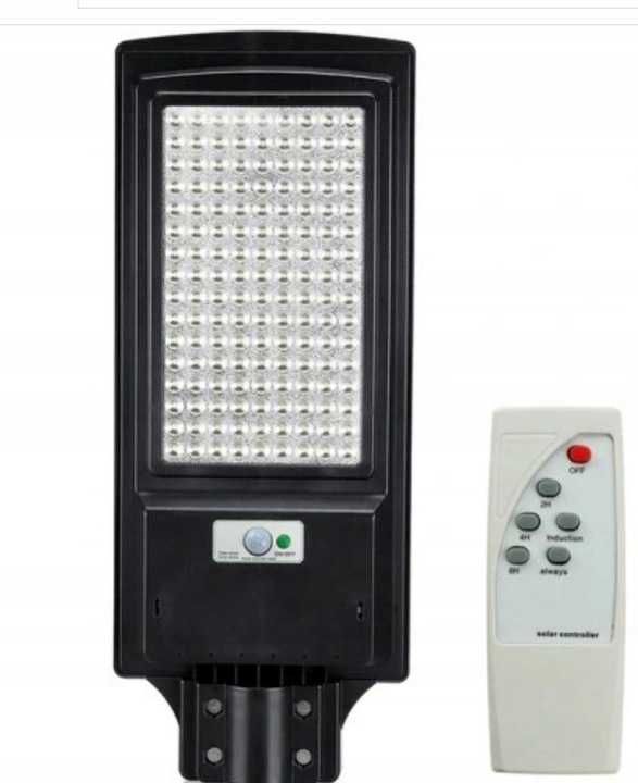 Solarna Lampa Uliczna LED 200W + PILOT SKU:383-B