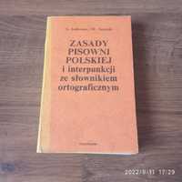 zasady pisowni polskiej i interpunkcji plus słownik ortograficzny