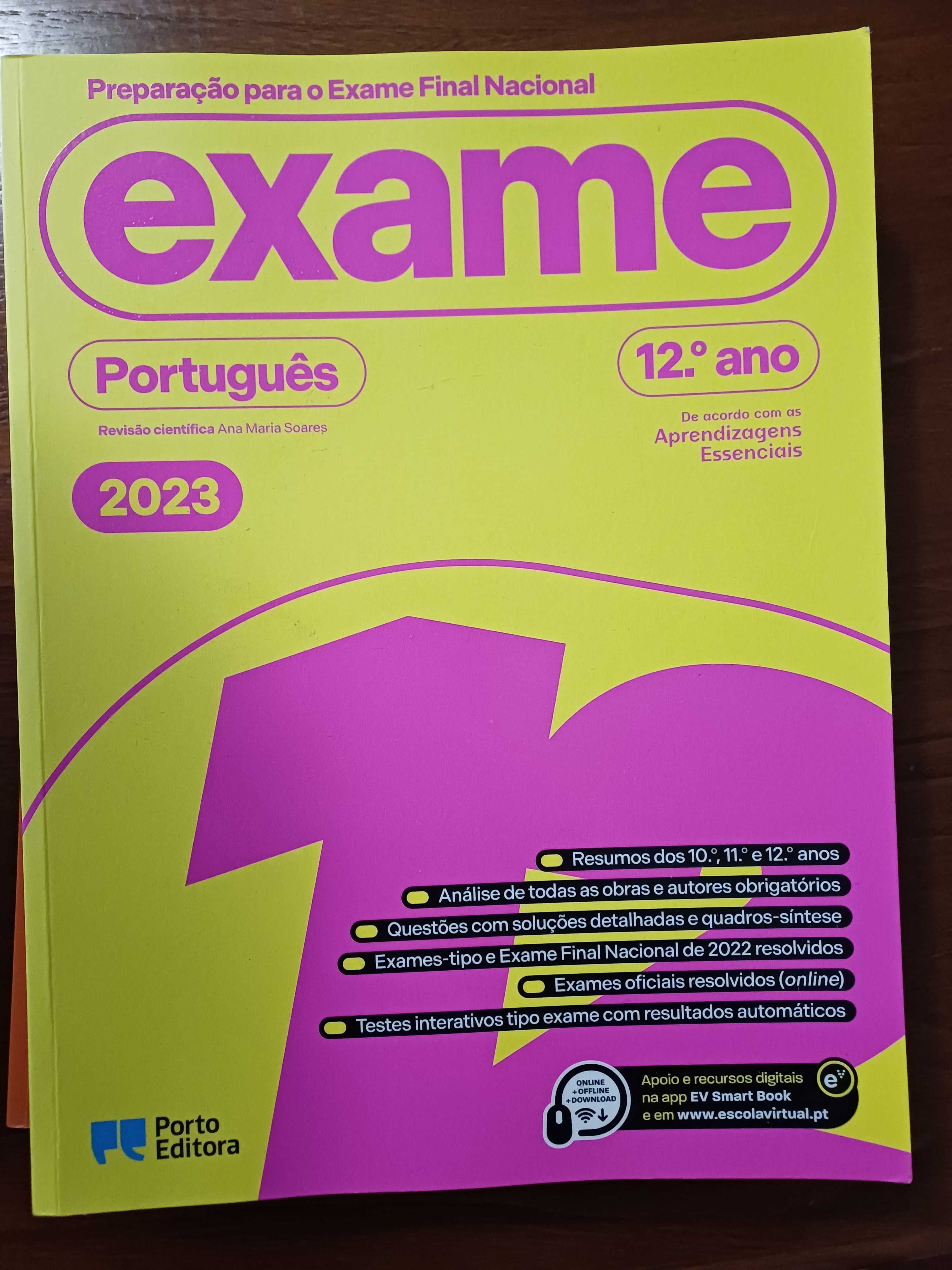 Livros de preparação exame nacional