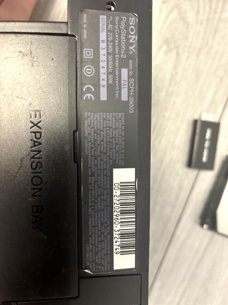 Sony Playstation 2 Fat НОВА + плата12v + hdd 200gb + руль  dualshock 2