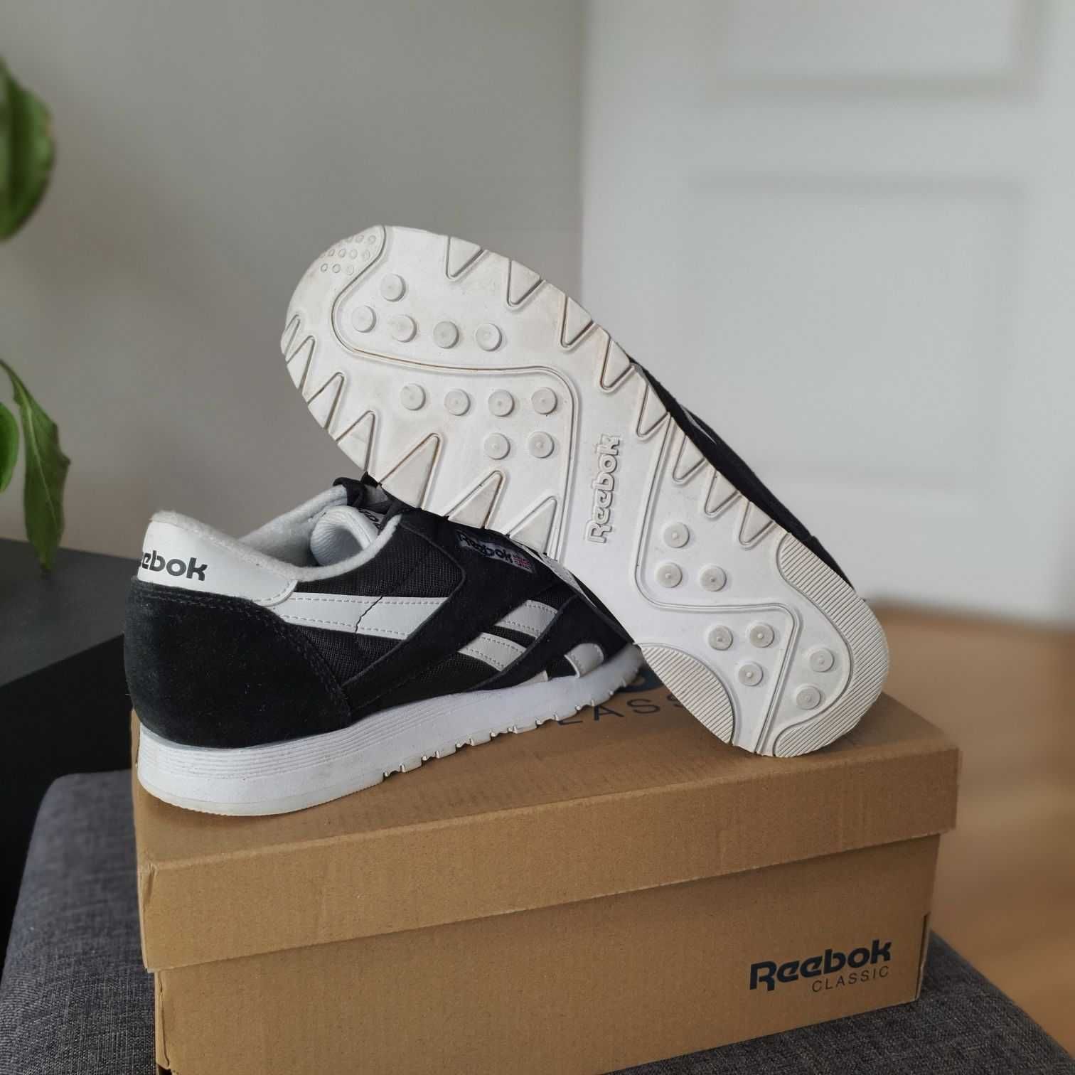 Buty Reebok Classic Nylon - czarne - r. 37 - oryginalne