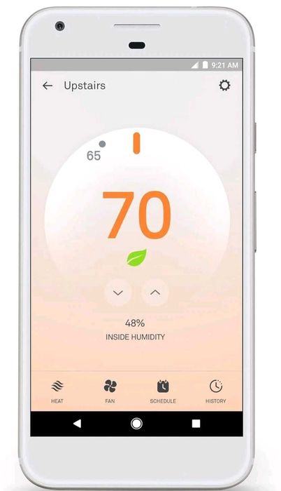 Nest Thermostat E (US Version)

Розумний термостат