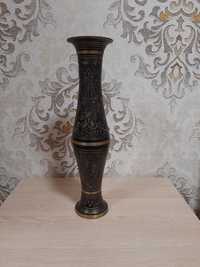 Большая, винтажная ваза(Индия,латунь)