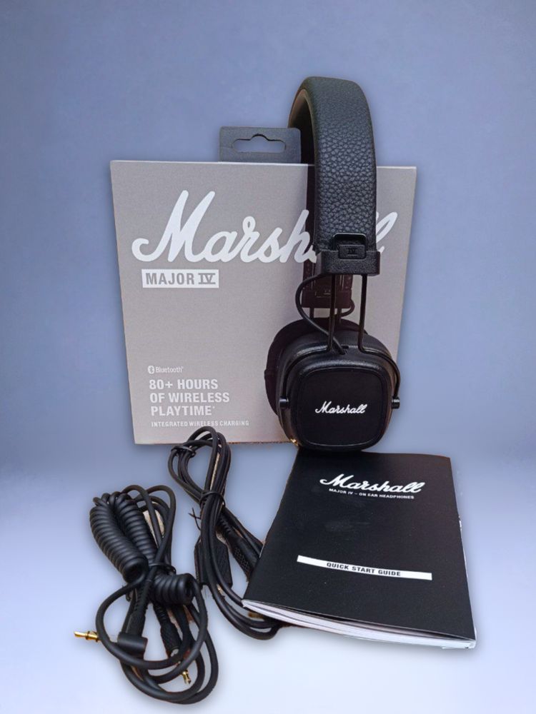 ПРЕМІУМ НАВУШНИКИ, Marshall Major 4, бездротові навушники