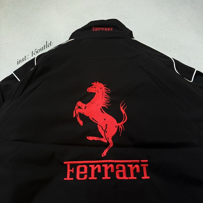 Бомбер Ferrari Puma Куртка Пума Феррари Формула 1 Мотокуртка