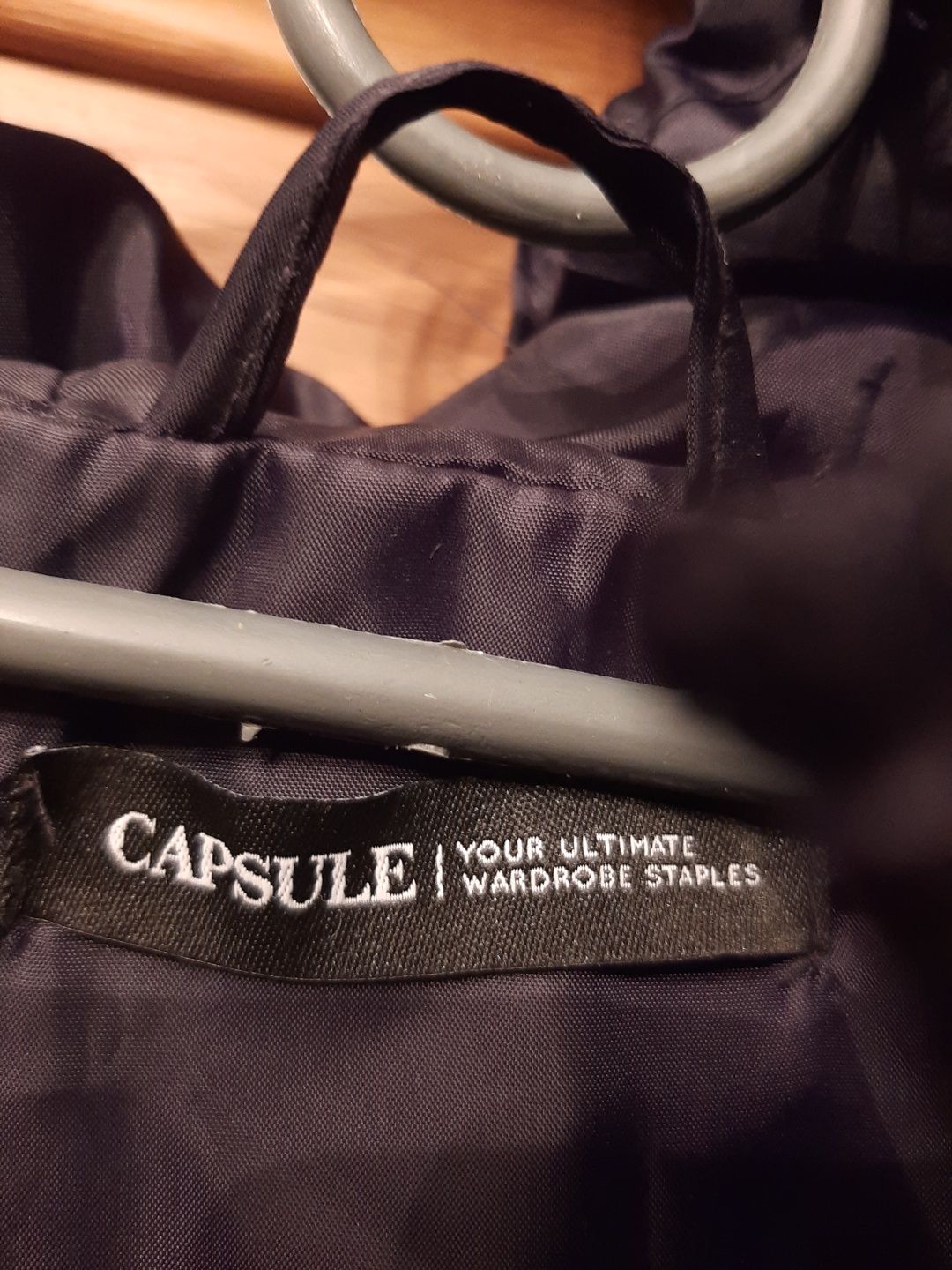 Ветровка синяя Capsule с капюшоном, размер 70