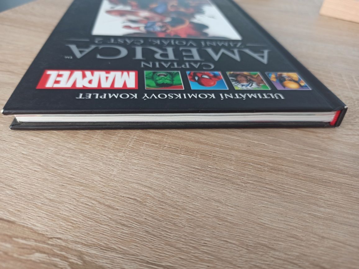 Komiks Kapitan Ameryka Zimowy żołnierz część 2 (czeski) twarda okładka