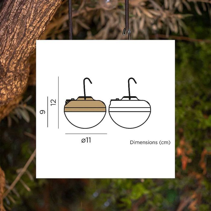 Бездротова лампа CHERRY BULB – 20 годин світла без електрики