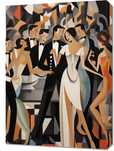 Obraz 50x70cm Bal w Art Deco