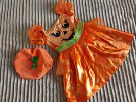 Платье F&F тыковка карнавальное новогоднее 2-3 года р. 92-98 Halloween
