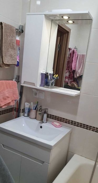 Новий комплект елітной меблі для ванних: тумба + умивальник + дзеркало