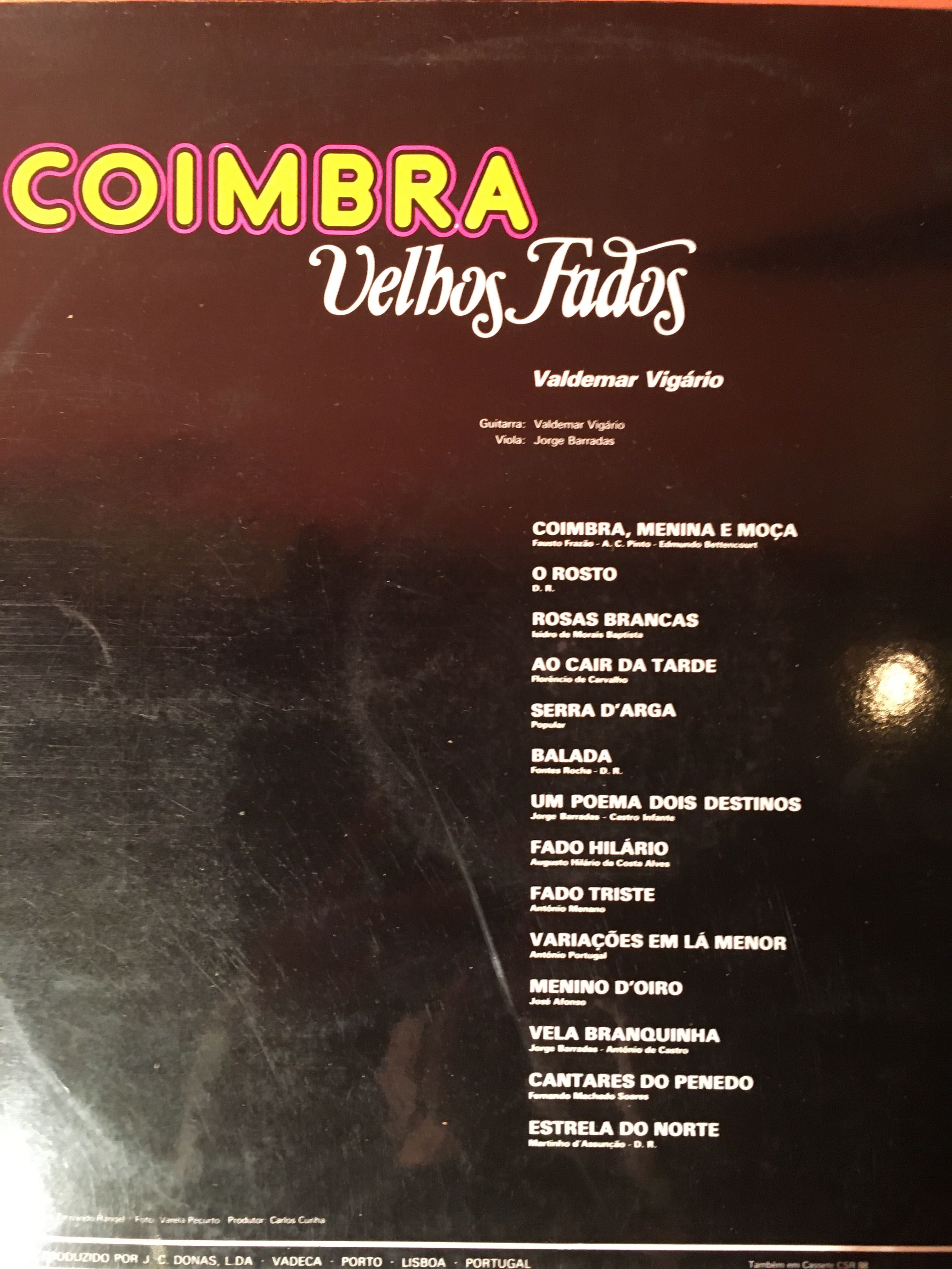 Fado de Coimbra - 2 LP