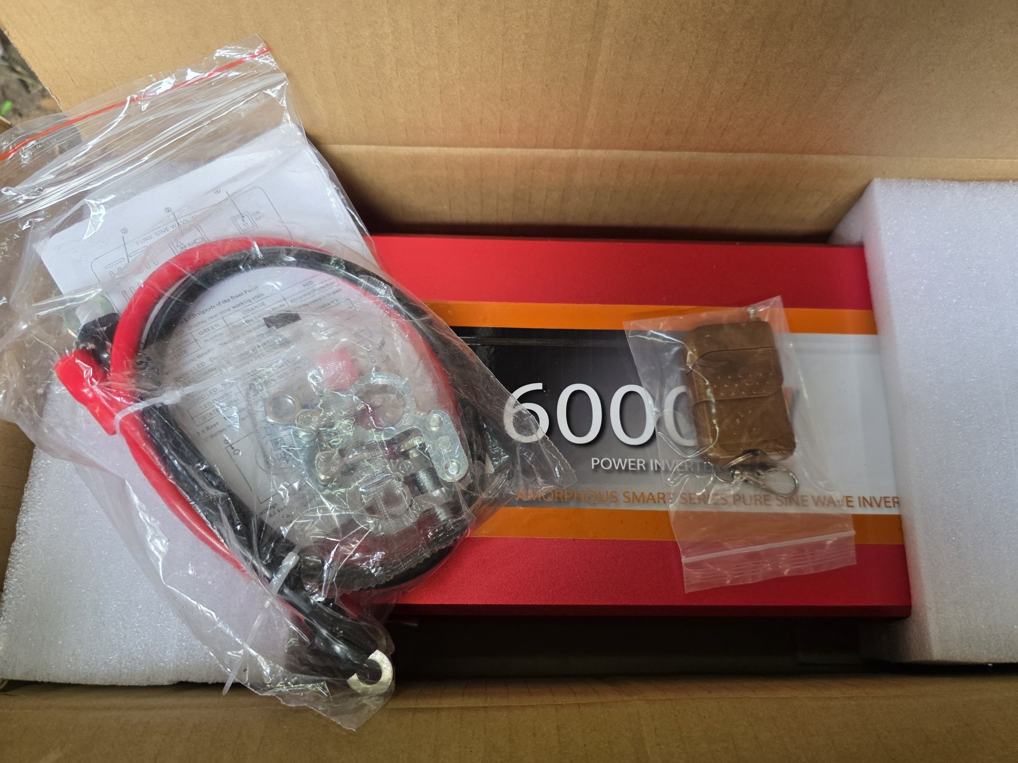 Przetwornica Sinus 6000w 12V inwerter 3000w falownik інвертор off grid