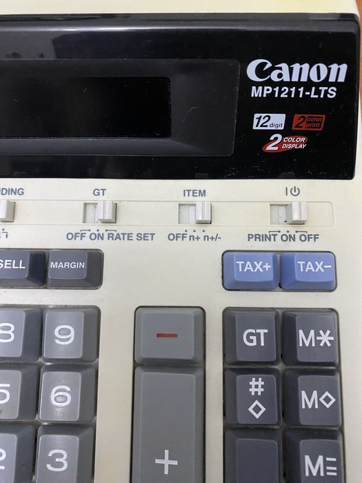 Calculadora de secretaria Canon MP1211-LTS