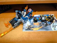 Lego Marvel - 76123 - Kapitan Ameryka: Atak Outriderów