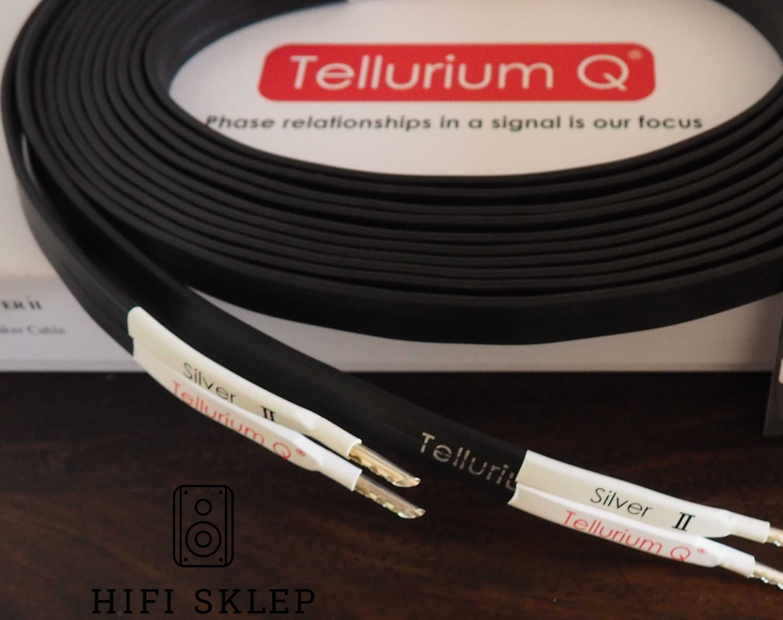 Tellurium Silver II 2 x 2,5m-kabel głośnikowy /zapytaj o promocję !!