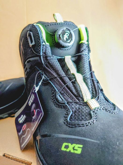 Buty Robocze skórzane r.45 CXS Wysokie Lekkie ochronne Trzewiki BHP S3