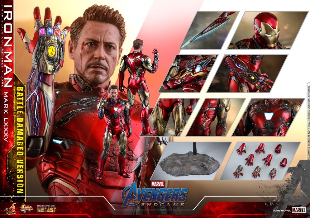 Фигурка 1/6 hot toys mms 543 D33 AVENGERS ENDGAME IRON MAN MARK 85 BD