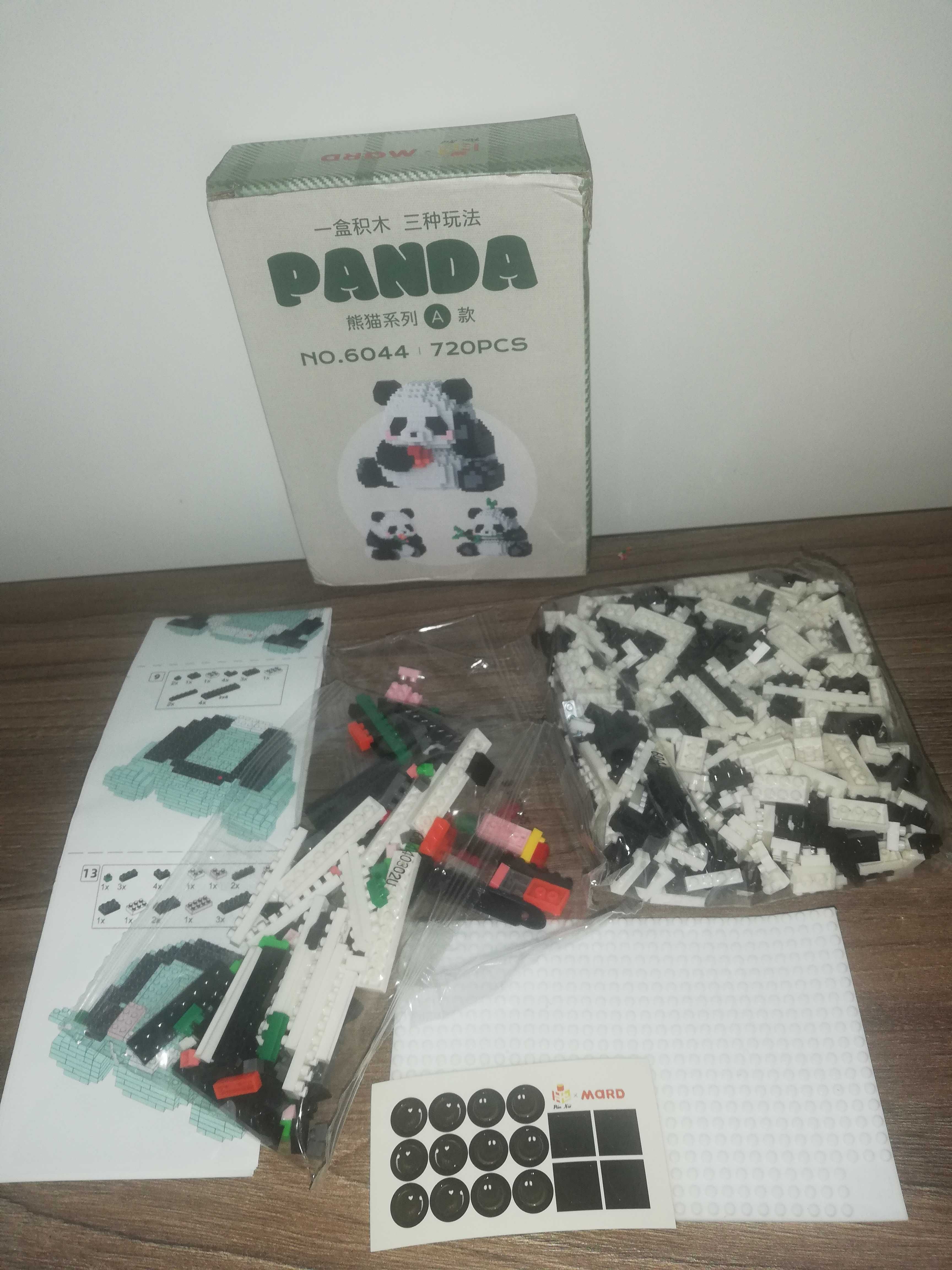 Klocki konstrukcyjnych mikronano bloków 3D Panda.