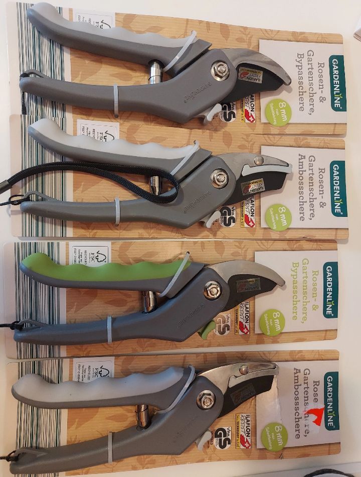 Секатор Gardena ножницы сікатор Gardena PremiumCut GardenLine Parkside