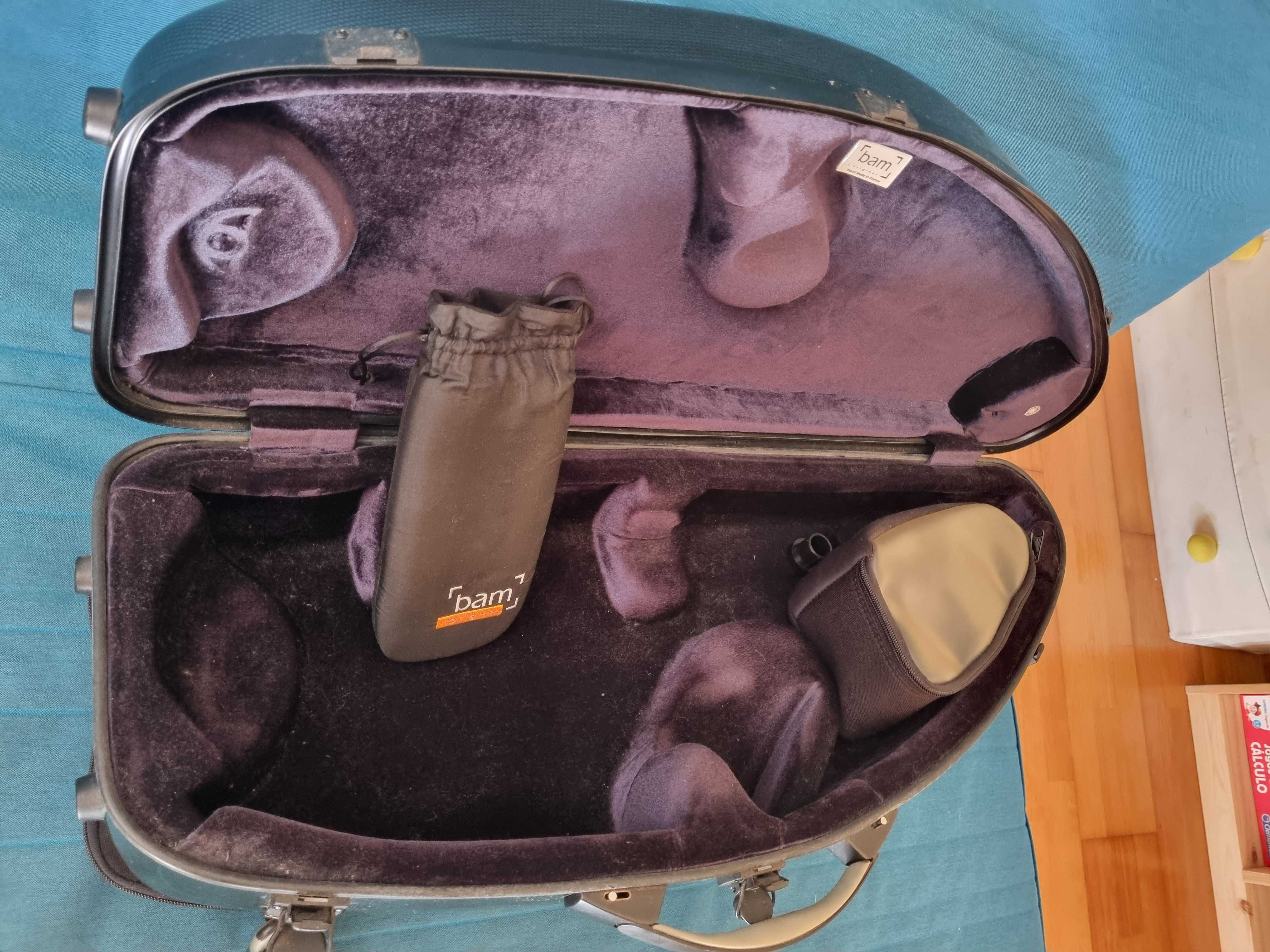 Vendo  Estojo  Bam  Hightech Tenor Sax