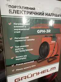 Електричний нагрівач Grunhelm GPH-3R 3000w