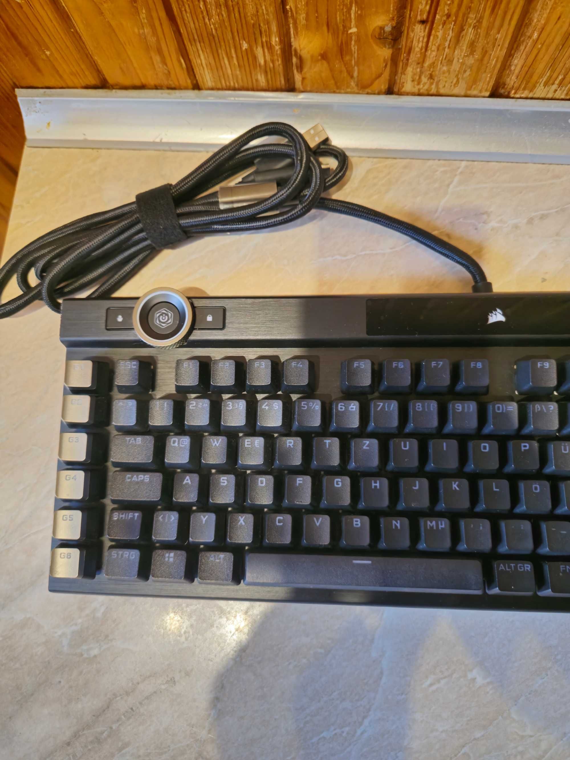 Klawiatura Corsair k100 OPX czarna