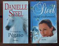 2 livros Danielle Steel - Pégado e Hotel Hollywood