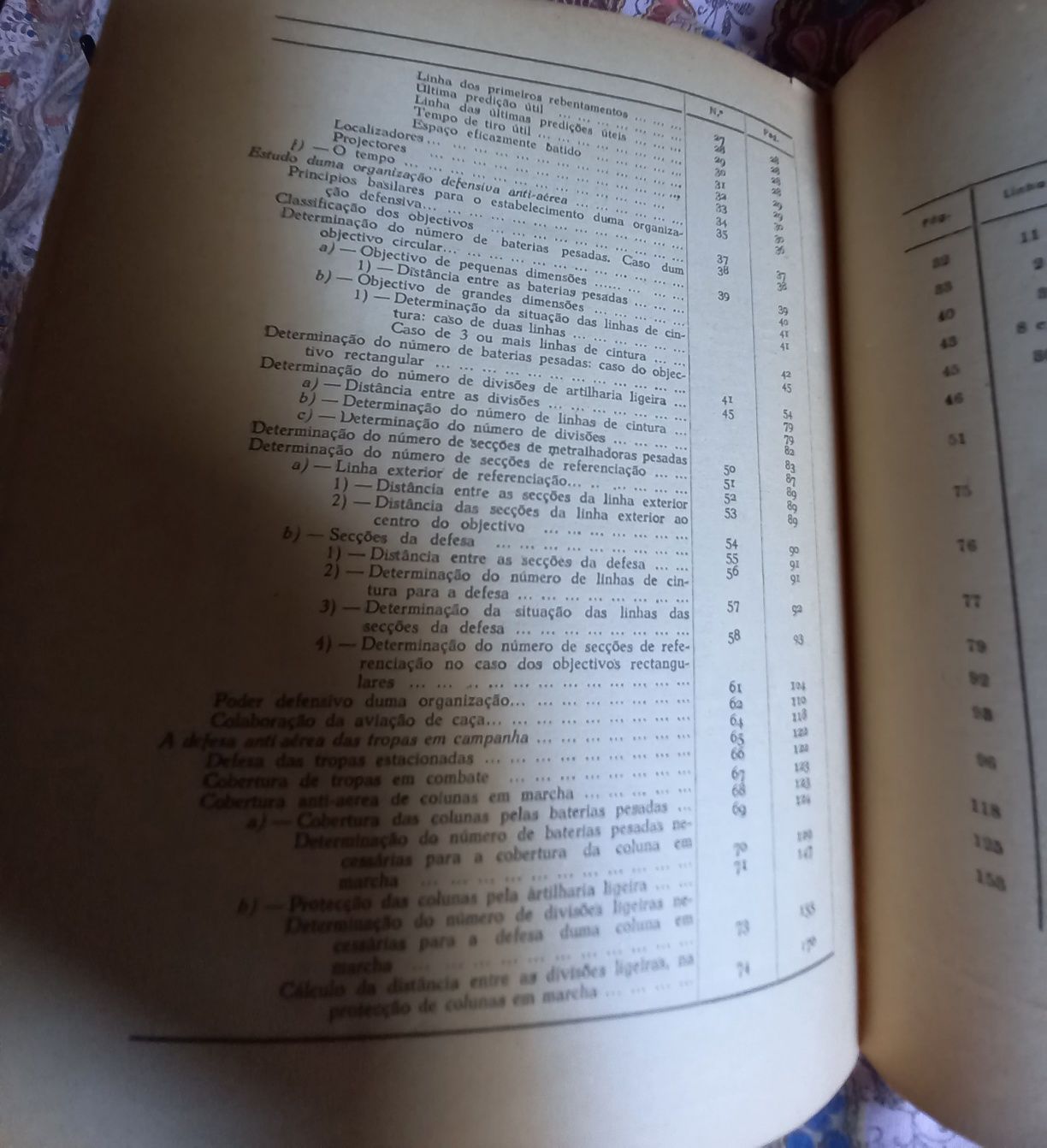 Livro Subsídios para o Estudo da Táctica de Artilharia Anti Aérea