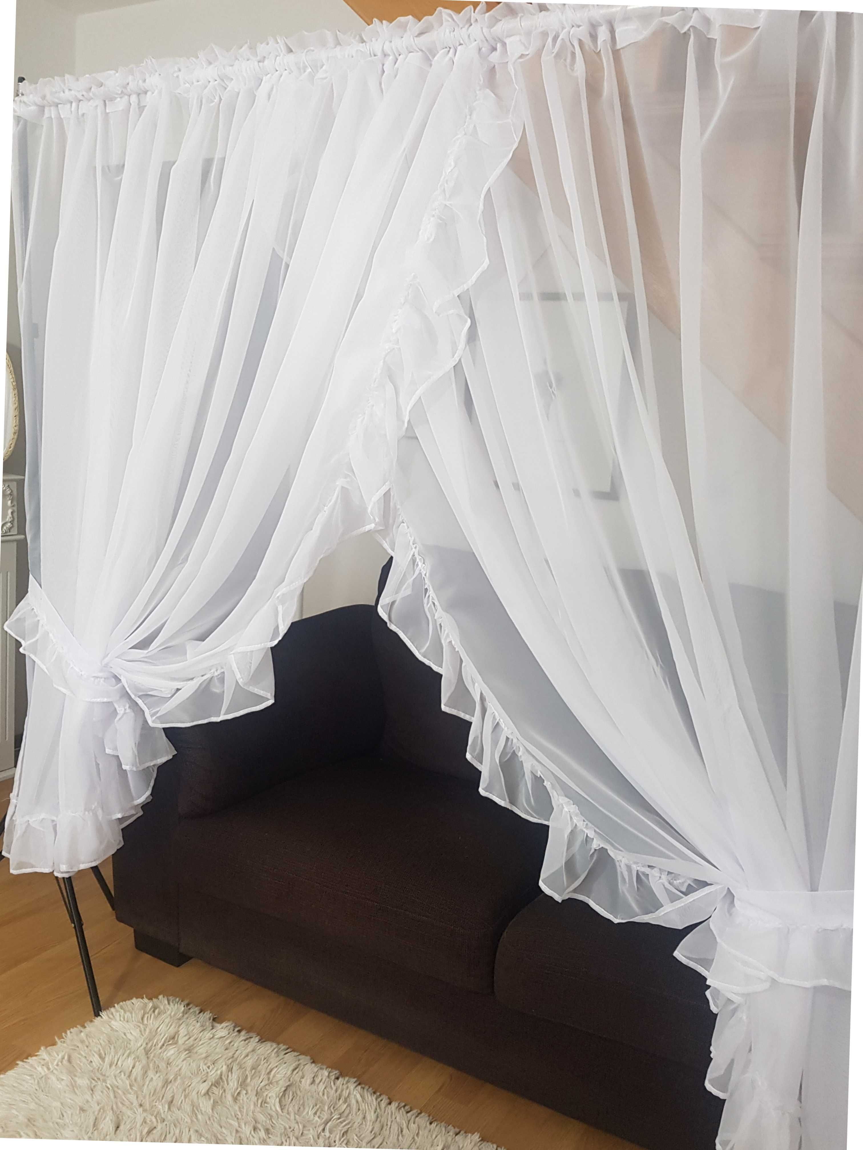Firanka z falbankami 200 x 150