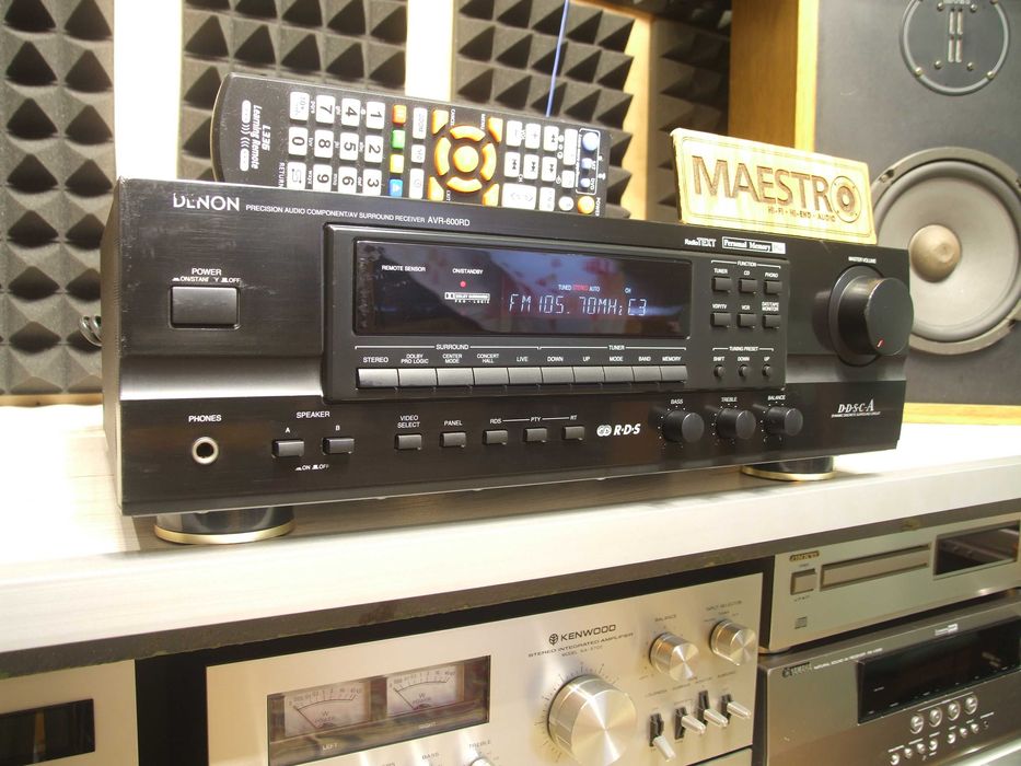 Ресівер Denon AVR-600RD. 2х50. 8-16 Ом. Без передплати