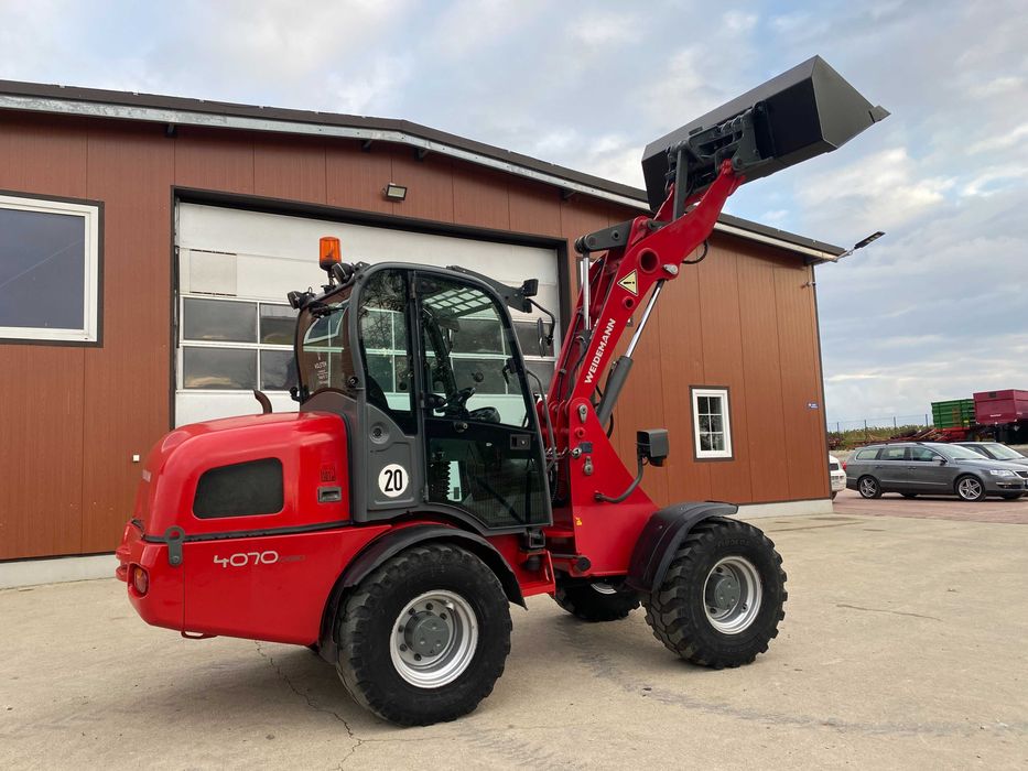 ŁADOWARKA WEIDEMANN 4070 CX80 TURBO Z ŁYŻKĄ schaffer manitu jcb atlas
