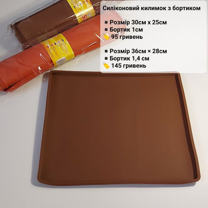 Силіконова форма конфі, кругла для начинок, форма Напівсфера