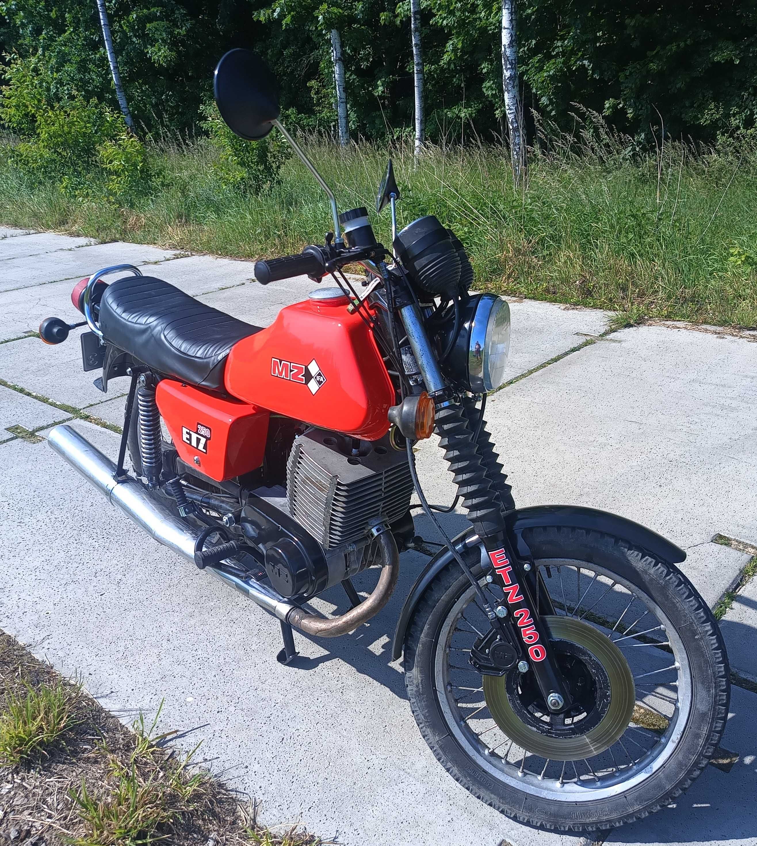 MZ Etz 250 zarejestrowana