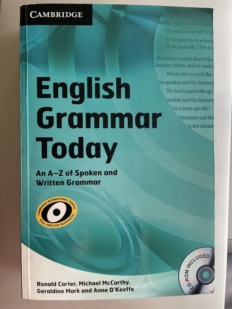 English Grammar Today An A-Z of Spoken and Written Grammar
