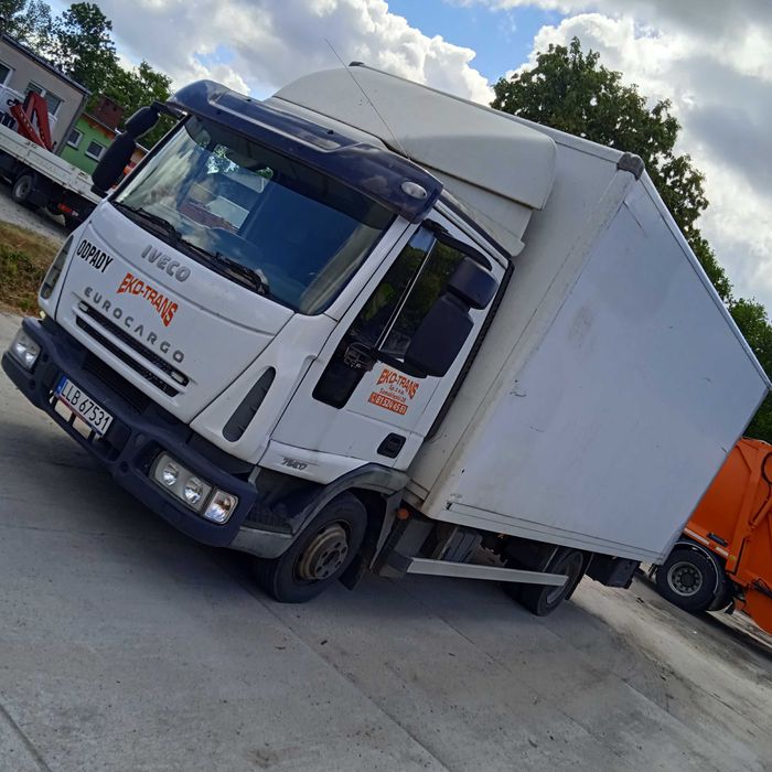 Iveco Eurocargo kontener z windą