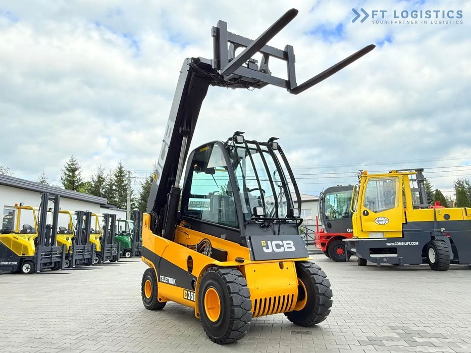 JCB TLT35D / DIESEL / KABINA / NOWE OPONY / 4450MM / TELESKOP - STAN IDEALNY  TLT35D / DIESEL / KABINA / NOWE OPONY / 4450MM / Stan idealny