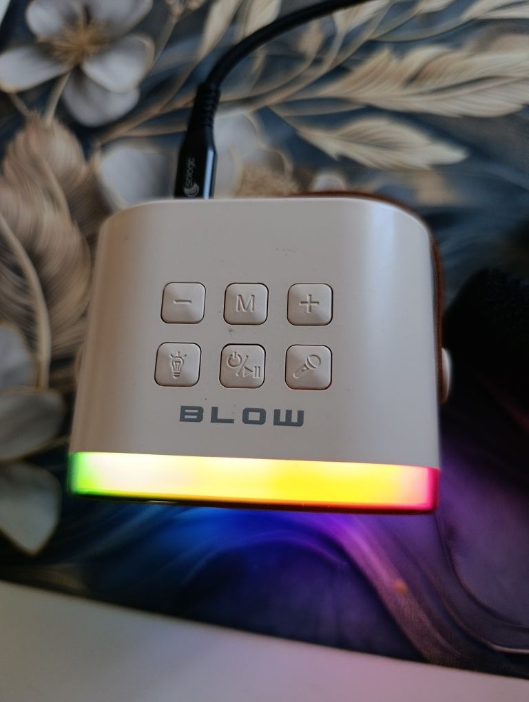 Głośnik Bluetooth i Karaoke RGB