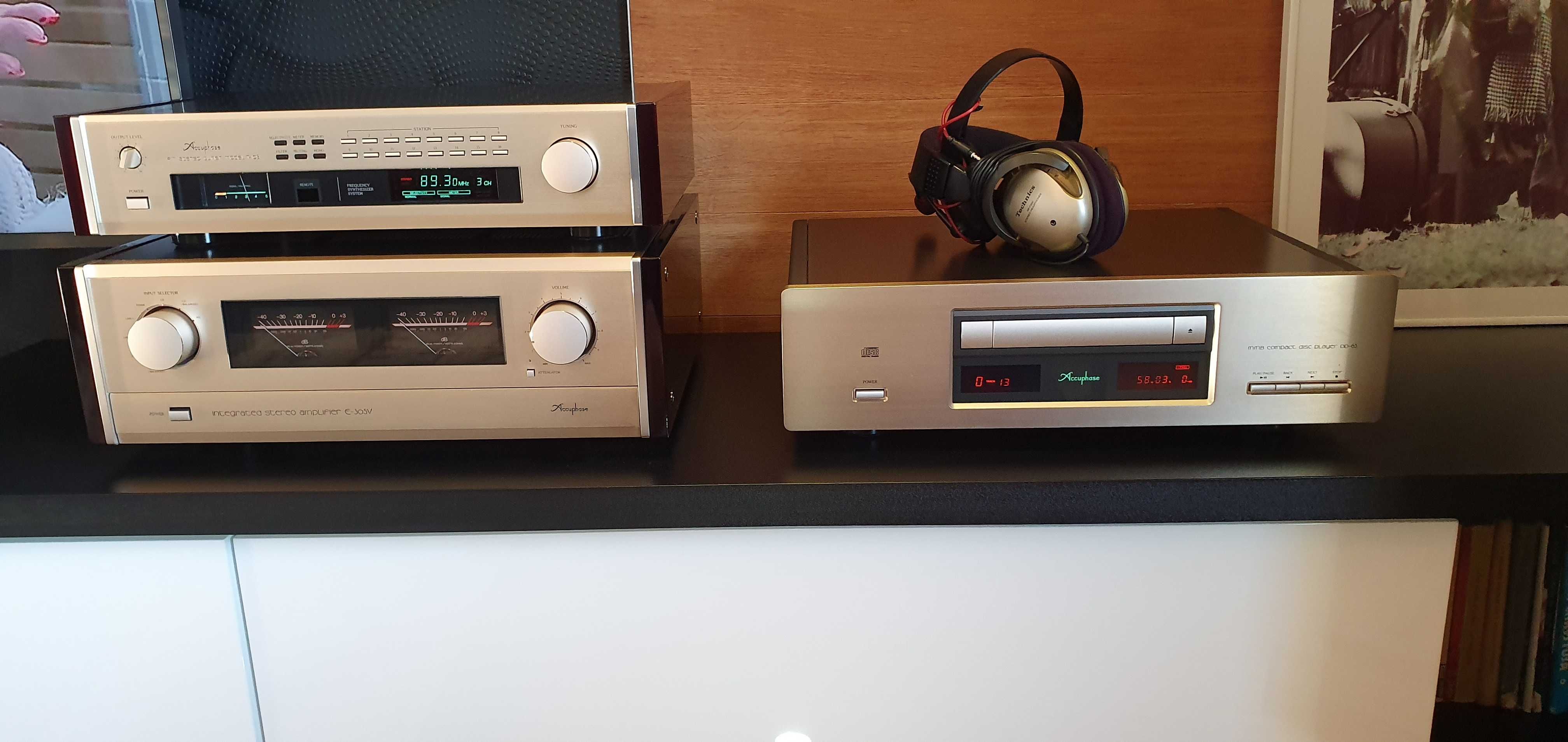 CD  ACCUPHASE DP-65 + Pilot, Compact disc player  STAN IDEALNY