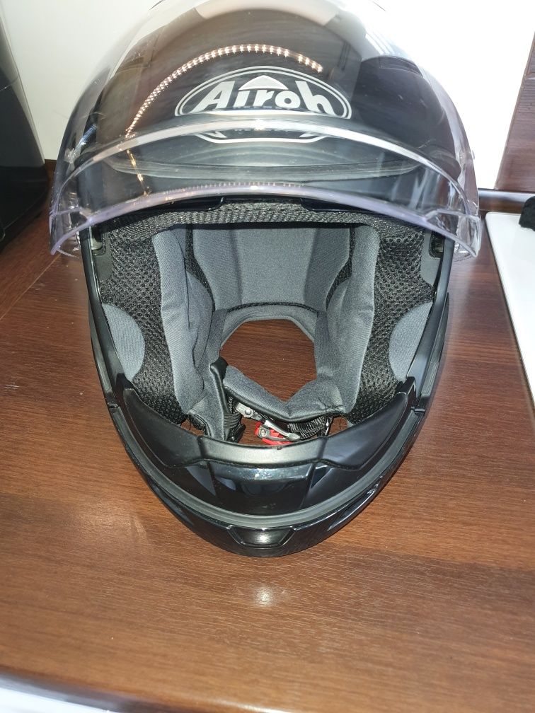 Kask szczękowy Airoh EXECUTIVE COLOR BLACK MATT czarny mat