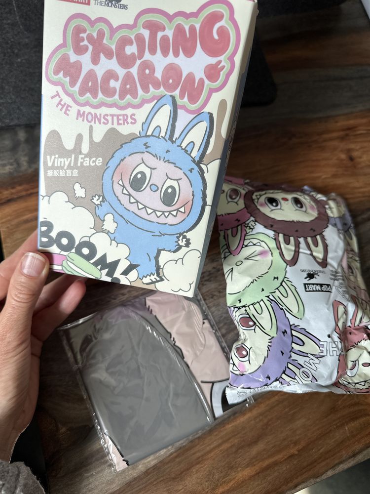 Labubu Sezame Bean brelok + balon nowe