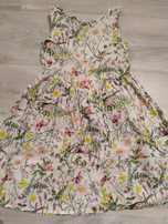 Sukienka w kwiaty H&M rozm. 116