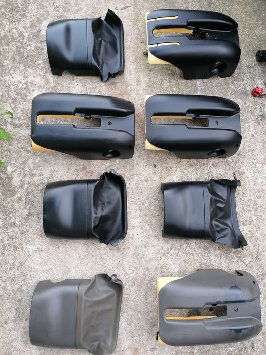 Audi A4 B6/B7 plásticos coluna direção